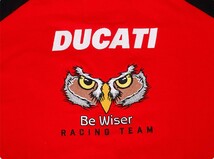 正規品 DUCATI Be Wiser ツーリング 360℃刺繍 パーカー_画像6