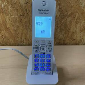 【即発送】Panasonic パナソニック コードレス電話機 子機 1台 KX-FKD556-W / 電話機 固定電話 VE-GD67-W の画像8