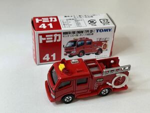 No.41 モリタポンプ消防車 （箱） （ノンスケール トミカ 654544）