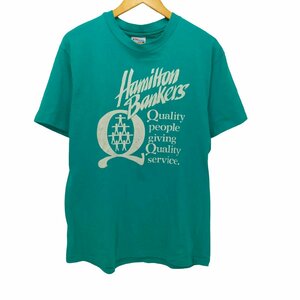 Hanes(ヘインズ) 90S 両面プリント クルーネックTシャツ メンズ import：L 中古 古着 0406