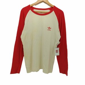 adidas Originals(アディダスオリジナルス) ロゴプリント ラグランスリーブTシャツ メンズ 中古 古着 0444