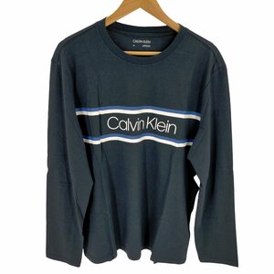 CALVIN KLEIN(カルバンクライン) プリントクルーネックTシャツ メンズ JPN：L 中古 古着 0747