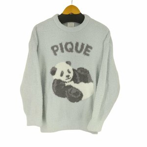 gelato pique(ジェラートピケ) パンダジャガードプルオーバー レディース ONE SIZE 中古 古着 0128