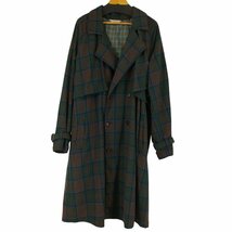 Jieda(ジエダ) 19AW PLAID TRENCH COAT チェックウールトレンチコート メンズ 中古 古着 0702_画像1