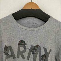 ultra-violence(アルトラバイオレンス) バッドカンパニー ARMY クルーネックTシャツ メ 中古 古着 0244_画像3
