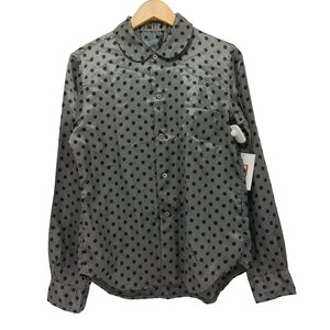 COMME des GARCONS(コムデギャルソン) ドット 丸襟 ロングスリーブシャツ レディース J 中古 古着 1243