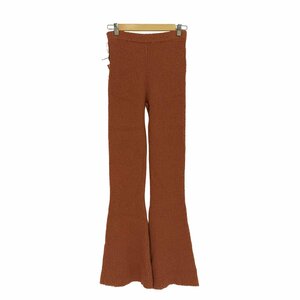 HELMUT LANG(ヘルムートラング) RIBBED FLARE PANT リブニット フレアパンツ 中古 古着 0523