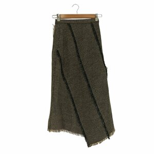 USED古着(ユーズドフルギ) L'Or Spiral Tweed Skirt レディース S 中古 古着 0513