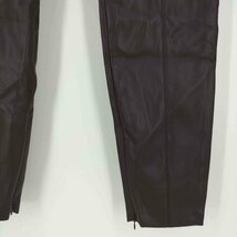 ZARA(ザラ) FAUX LEATHER LEGGINGS フェイクレザーレギンス レディース L 中古 古着 0510_画像4