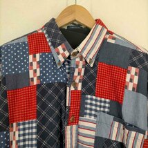 CHAPS RALPH LAUREN(チャップスラルフローレン) パッチワーク BDシャツ メンズ imp 中古 古着 0602_画像3