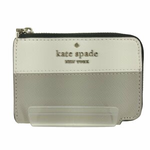 Kate spade(ケイトスペード) ステイシー カラーブロック サフィアーノ レザー キー ホルダー 中古 古着 0843