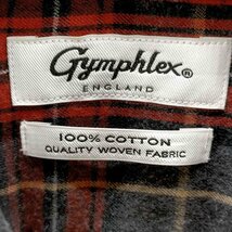 GYMPHLEX(ジムフレックス) 19AW チェック B.Dシャツ レディース 12 中古 古着 0915_画像6