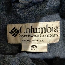 Columbia(コロンビア) 企業ロゴ 裏地フリース ナイロンジャケット メンズ import：XL 中古 古着 0503_画像6