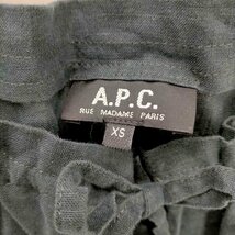 A.P.C.(アーペーセー) ポーランド製 リネンキャミワンピース ミニ レディース import：XS 中古 古着 0126_画像6