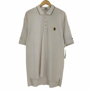NIKE(ナイキ) 90-2000s 銀タグ テニスライン ワンポイント ポロシャツ メンズ import 中古 古着 0407