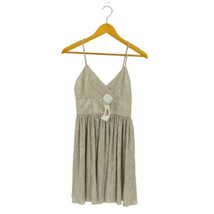 ARMANI EXCHANGE(アルマーニエクスチェンジ) silver metallic dress シ 中古 古着 0626