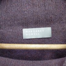 MARGARET HOWELL(マーガレットハウエル) 22AW TWISTED CASHMERE WOO 中古 古着 0547_画像6