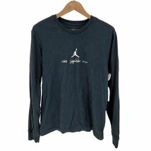 JORDAN BRAND(ジョーダンブランド) バスケ ロングスリーブ クルー スウェットシャツ メンズ 中古 古着 0948_画像1