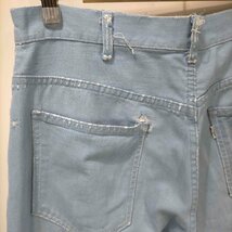 Levis(リーバイス) 60S 800B BIG E 42TALON ボタン裏 刻印1 不均等V メン 中古 古着 0126_画像4