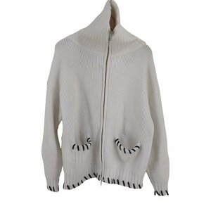 Melt the lady(メルトザレディ) stitch zip knit jacket レディース F 中古 古着 0311