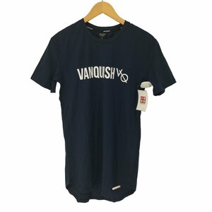 VANQUISH(ヴァンキッシュ) ロゴ プリント S/S Tシャツ メンズ import：S 中古 古着 0303