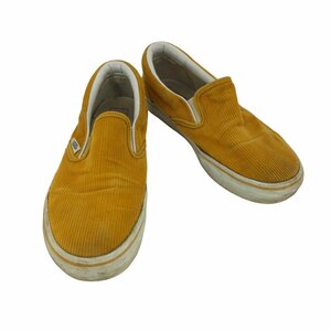 VANS(バンズ) SLIP-ON コーデュロイ スリッポン マスタード メンズ JPN：26 中古 古着 0450