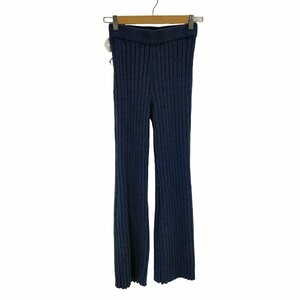 moussy(マウジー) WIDE RIB KNIT パンツ レディース JPN：1 中古 古着 0824