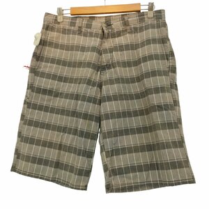 GENUINE Dickies(フメイ) 90S チェック柄 ショートパンツ メンズ 表記無 中古 古着 0403