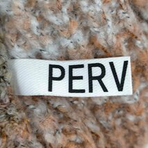 PERVERZE(パーバーズ) Double Face V Neck Knit Cardigan レディー 中古 古着 1003_画像6