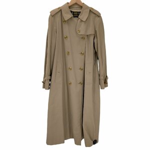 BURBERRY(バーバリー) イングランド製 裏地ノバチェック 二枚袖 トレンチコート メンズ 表記無 中古 古着 0725