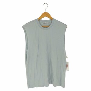 ZARA(ザラ) SLEEVELESS TOP ノースリーブ クルーネックTシャツ メンズ import： 中古 古着 0731