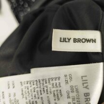 Lily Brown(リリーブラウン) ニットボレロセットギャザーワンピース レディース ONE SIZE 中古 古着 0228_画像6