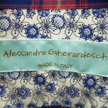 ALESSANDRO GHERARDESCHI(アレッサンドロジェラルデスキー) 裏地 花柄 コットンチェ 中古 古着 1026_画像6