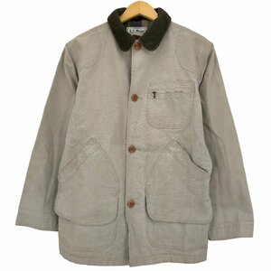 L.L.Bean(エルエルビーン) 70-80s USA製 裏地チェック コットンダック ハンティングジャ 中古 古着 0410