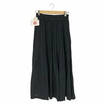 fog linen work(フォグリネンワーク) リネン ギャザーフレアスカート レディース 表記無 中古 古着 0422_画像1