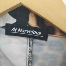 USED古着(ユーズドフルギ) At Marvelous ツートン カラー L/S シャツ モウ柄 中古 古着 0825_画像6