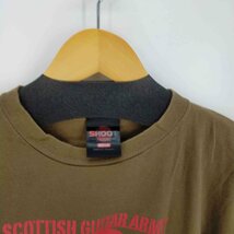 SHOOT(シュート) SCOTTISH GUITAR ARMY PRINT S/S TEE メンズ JP 中古 古着 0226_画像3