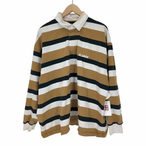 X-LARGE(エクストララージ) 22AW STRIPED RUGBY SHIRT ストリップド ラグビ 中古 古着 0631