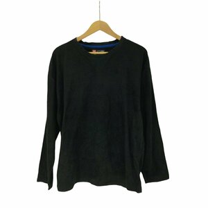 CHAPS(チャップス) 前Vガゼット ベロア クルーネック L/S ライト スウェット メンズ impo 中古 古着 0749