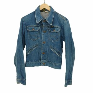 Wrangler( Wrangler ) 80S USA производства 126MJ Denim Jacket Denim жакет б/у б/у одежда 0805