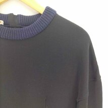 MARNI(マルニ) イタリア製 リブ ニット 切替 スウェットシャツ レディース EUR：38 中古 古着 0806_画像3