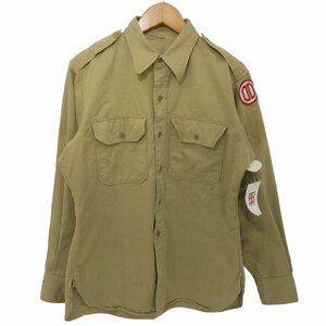 US ARMY(ユーエスアーミー) 40～50s KHAKI-1 STAND-UP-COLLAR 8.2. 中古 古着 0906