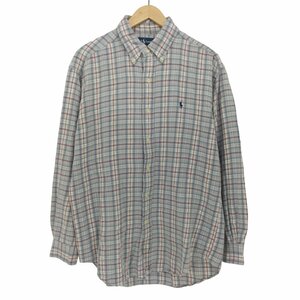 RALPH LAUREN(ラルフローレン) 90S BLAKE BD L/S チェック シャツ メンズ i 中古 古着 0947