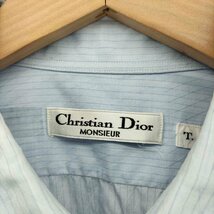 Christian Dior(クリスチャンディオール) MONSIEUR クロスストライプ L/S シャツ 中古 古着 1005_画像6