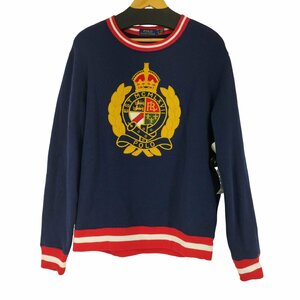 POLO RALPH LAUREN(ポロラルフローレン) CREST CREW NECK SWEAT クレ 中古 古着 0123