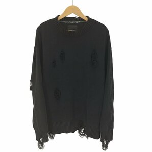 NUMBER (N)INE(ナンバーナイン) Clash Knit クラッシュ ニット メンズ JPN：4 中古 古着 1022の画像1