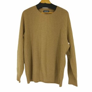 LANDS END(ランズエンド) カシミヤ クルーネックニット メンズ import：L 中古 古着 0804