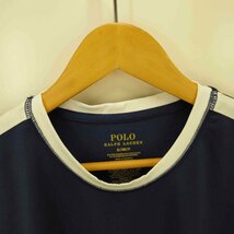 POLO RALPH LAUREN(ポロラルフローレン) ロゴプリントクルーネックトレーニングシャツ メン 中古 古着 0126_画像3