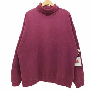 TULTEX(タルテックス) 90S コットン ハイネック スウェットトレーナー メンズ JPN：XL 中古 古着 0325