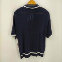 ROMANTIC CROWN(ロマンティッククラウン) VISCOSE KNIT POLO レディース J 中古 古着 0430_画像2